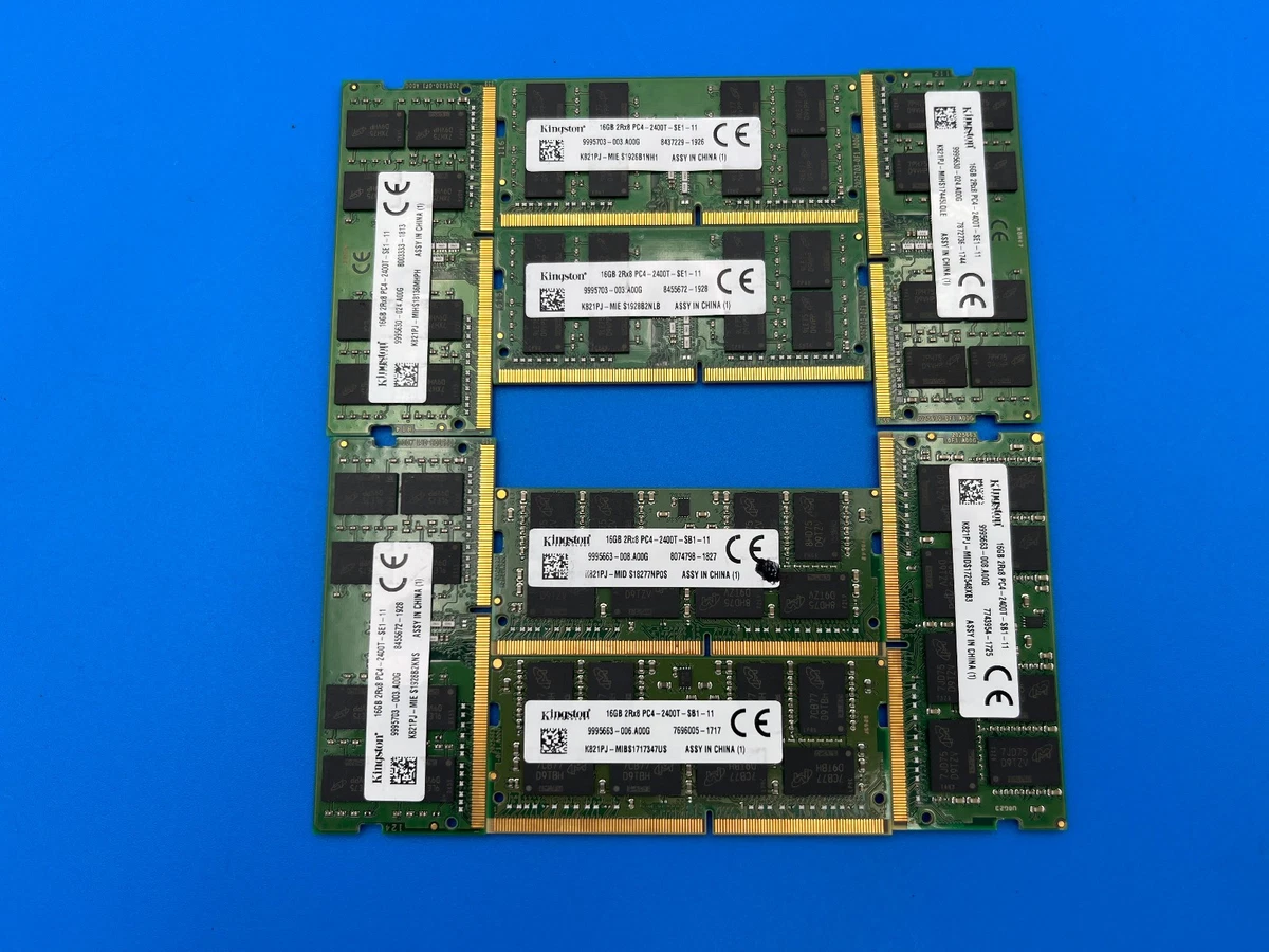 Kingston SO-DIMM 16 GB Computer Memory (RAM) for sale | eBay
