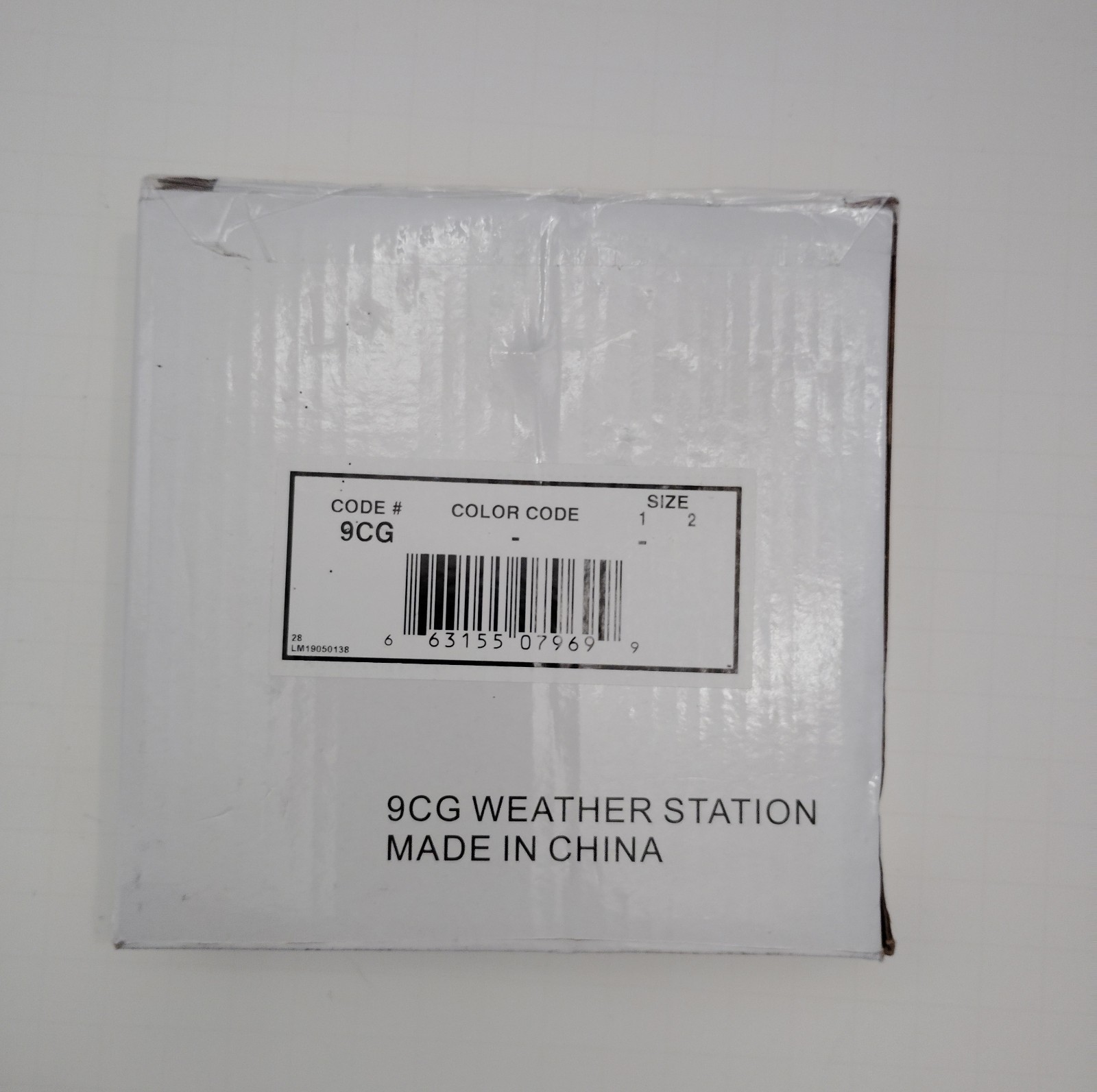 9 CG Weather Station Clock