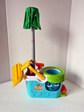 Clean Sweep Learning Caddy, Kids Mop and Broom Cleaning Toy Set for Ages 3-5,...