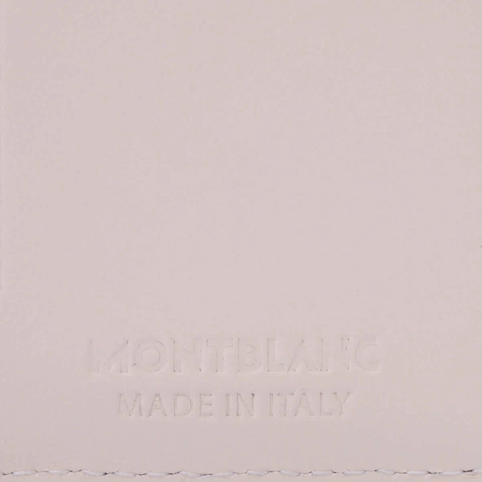 Montblanc Meisterstuck 4810 mini cartera de cuero en marfil 130941 Foto 4 de 4