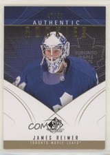 2009-10 SP Game Used Edition Authentic Rookies Gold 47/50 James Reimer #157 00e8