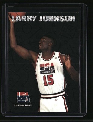 1994 SkyBox USA #DP2 Larry Johnson Dream Play