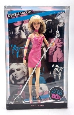 2009 Ladies of the 80s Debbie Harry Pink Label Barbie Puppe / Mattel R4459, Ovp