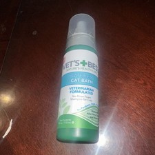 Vet's Best Waterless Cat Bath No Rinse Waterless Dry Shampoo for Cats Veteri