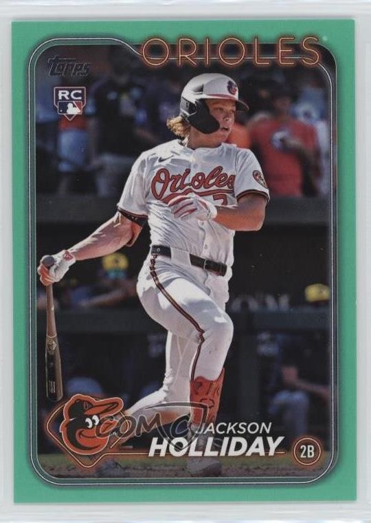 2024 Topps Update Aqua Jackson Holliday #US50 Rookie RC uk2