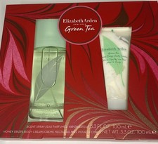 Green Tea by Elizabeth Arden for Women - 2 Pc Gift Set 3.3oz Spray/3.3 Oz Lotion