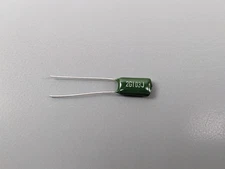 (50) 0.01uF 400V 5% RGA Mylar Film Capactors (103J 10nF Green Polyester) NOS