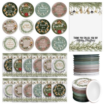 Christmas Employee Appreciation Inspirational Compact Mirrors Gifts 36 PCS Set