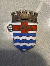 1940s "LONDON COUNTY COUNCIL AMBULANCE SERVICE" Cap Badge