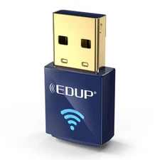 EDUP USB Bluetooth WiFi Adapter for PC, Bluetooth 4.0 Adapter, Wireless Nano ...