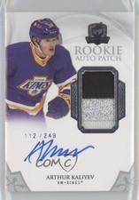 2020-21 Upper Deck The Cup Rookie 112/249 Arthur Kaliyev #165 Patch Auto 2a8