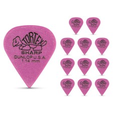 Dunlop Tortex Sharp Guitar Picks 1 Dozen 1.14 mm
