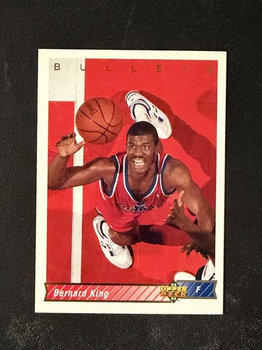 1992 Upper Deck Bernard King #286 card