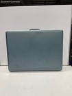 Showcase Eastern Case Co Suitcase Blue Hard Shell Travel Case New York — photo 2