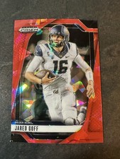 2025 Panini Prizm Draft Picks Jared Goff Red Ice Prizm No. 172