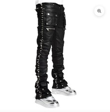 GUAPI WAXED SPIKES DENIM OBSIDIAN BLACK 