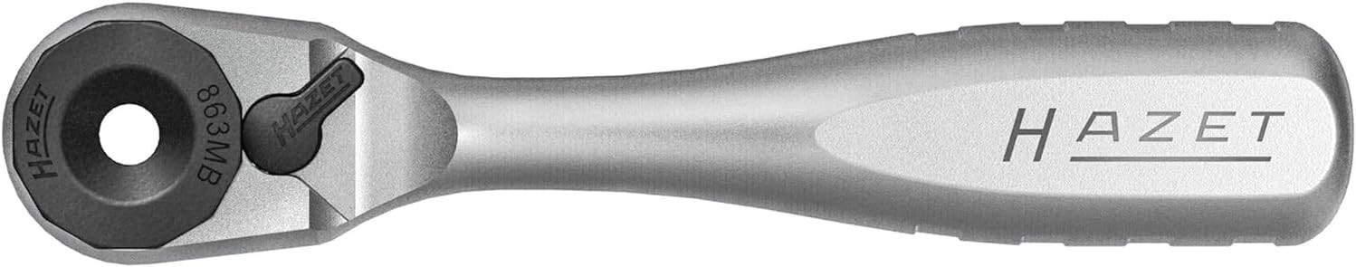 HAZET 863 MB kleine Vollstahl Bitknarre Knarre für 14 Zoll (6,3 mm) Bits NEU