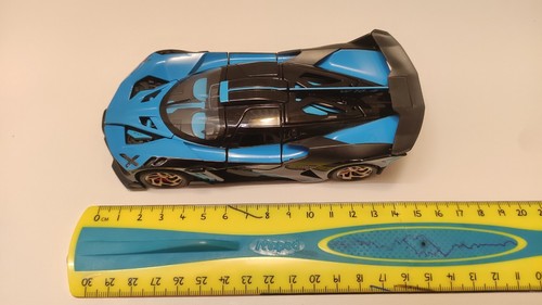 Bugatti Bolide Automodell 1:32 Schwarz Blau Spielzeug - Bild 6 von 8