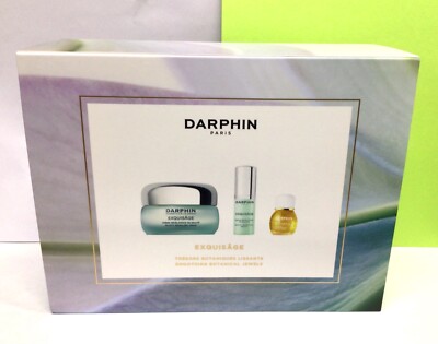 Darphin Exquisage Smoothing Botanical Jewels 3pc Set  NIB SEALED