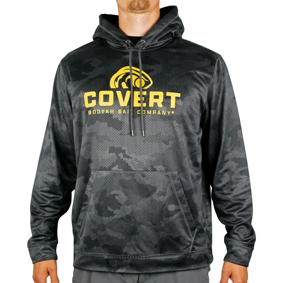 BOOYAH Black Camo Covert Hoodie