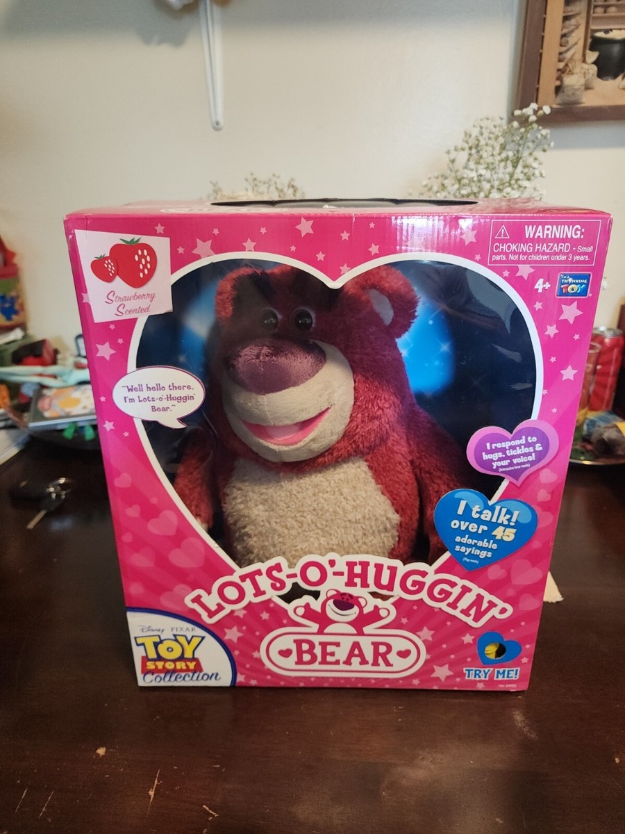 Toy Story Collection Lotso Huggin Bear Thinkway Strawberry Disney