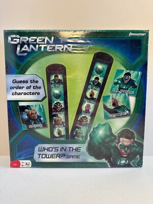 DC Green Lantern, Who's In The Tower Game Boys Toys Board Games Brand New!