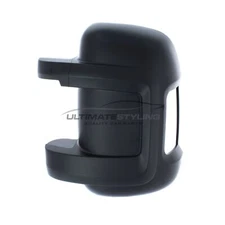 Citroen Relay MK2 2006-> Door Wing Mirror Cover Cap Case Black Passenger Left