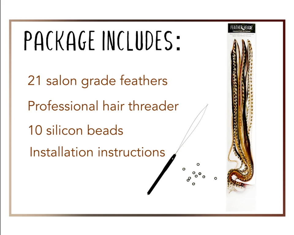 *OFERTA* 21 piezas. Variedad Natural 6-10" Grado Profesional Sillín Pluma, Whiting Farms Foto 2 de 4