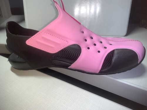 Nike Sunray Protect 2 Sandals PS 2Y Pink Black Girls Water 943826-602 - Picture 8 of 11