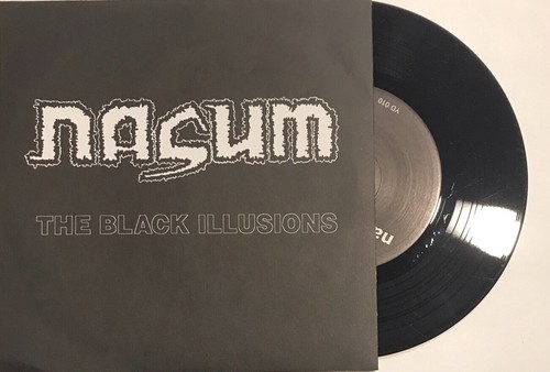 Abstain / Nasum – Religion Is War / The Black Illusions 7" EP 1998 Yellow Dog - Imagen 2 de 4