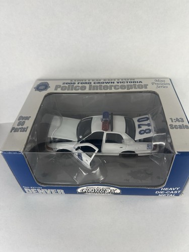 gearbox collectables 1:43 ford crown victoria police interceptor denver BNIB - Picture 2 of 6