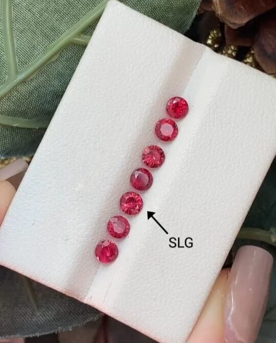 30 Pcs wholesale Natural Red Ruby 5x5 MM Round Cut Loose Gemstone with Certified - Image 2 of 4