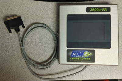 CTM LABELING SYSTEMS 3600a-PA OPERATOR TOUCHSCREEN DISPLAY NEW!! WOW!! READ!!