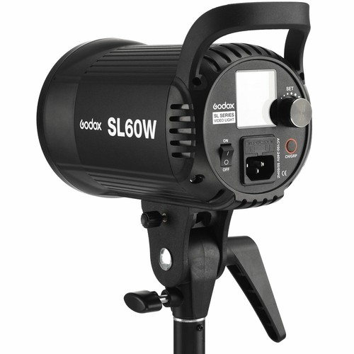 Godox SL-60W 5600K lampada LED luce con telecomando + softbox Bowens 95 cm - Foto 3 di 9