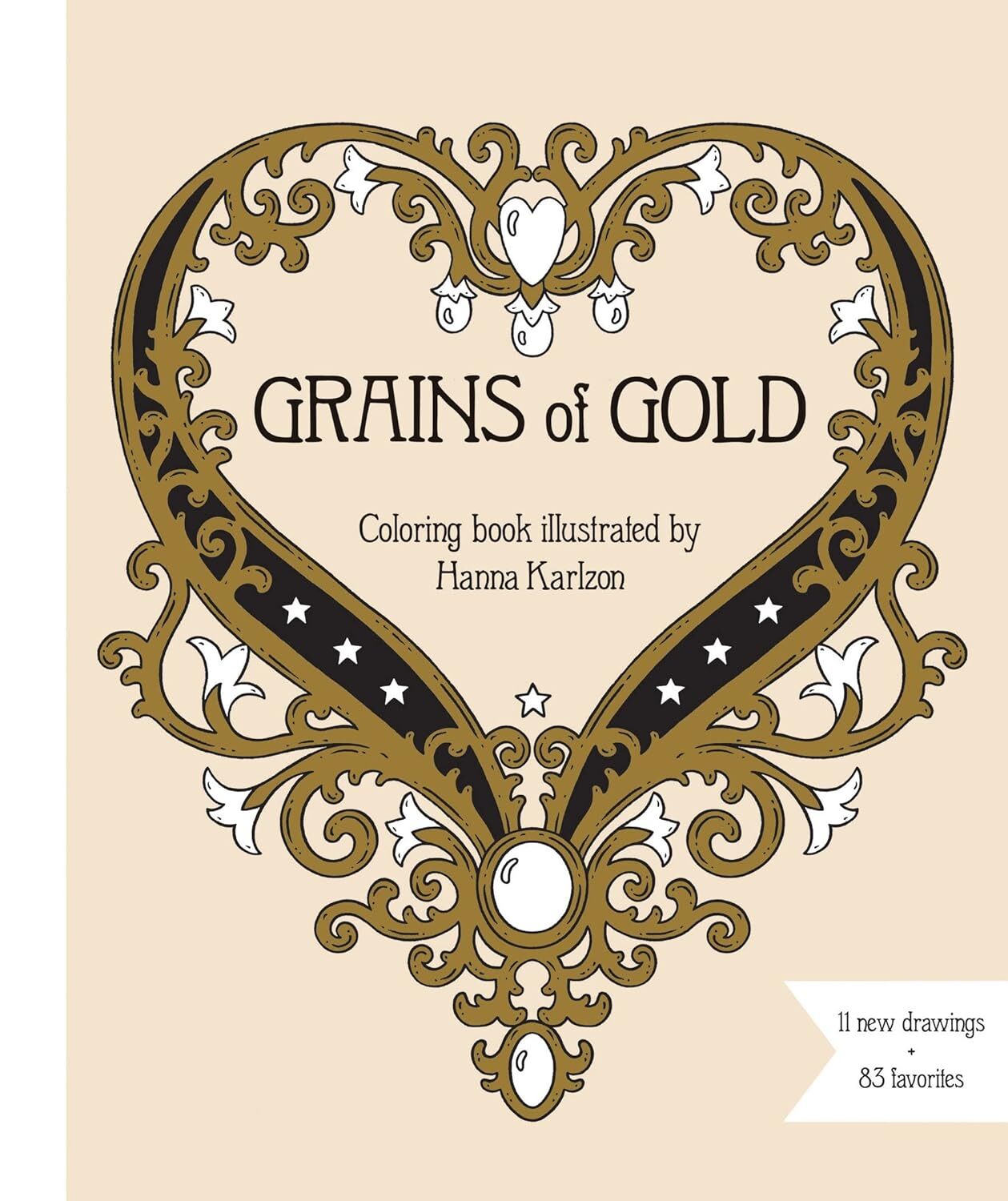 9781423658337 Grains of Gold Coloring Book - Hanna Karlzon