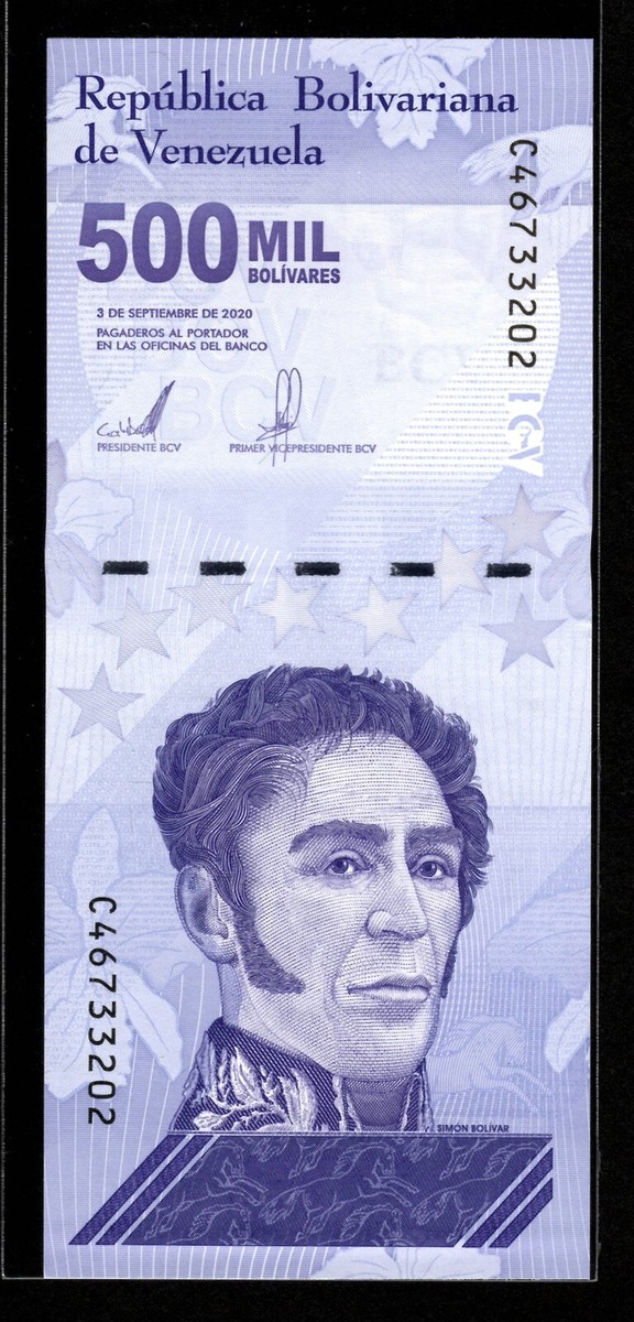 Venezuela 500 Mil Bolivar Soberano 2020 UNC X 10 PCS Bundle - Foto 6