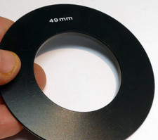 49mm Adapter Ring for Square holder Cokin size Medium P threaded for lens