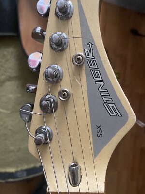 Vintage Martin Stinger SSX Electric Guitar - White - MIK | eBay