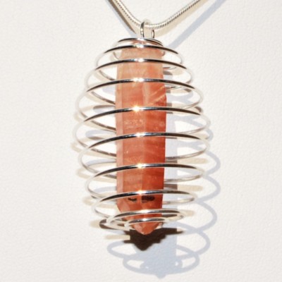 CHARGED Hematoid Fire Quartz Crystal 