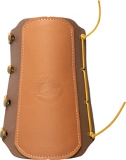 @NEW@ Fred Bear Traditional Archery Logo Leather Arm Guard Protector