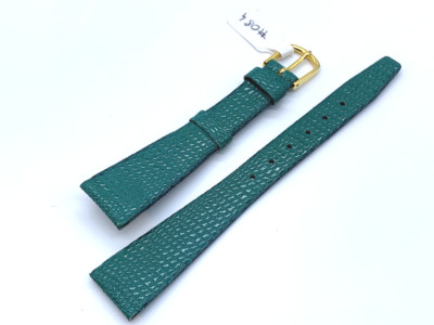 16mm Gilden Genuine Lizard-Calf leather watch band strap green #084