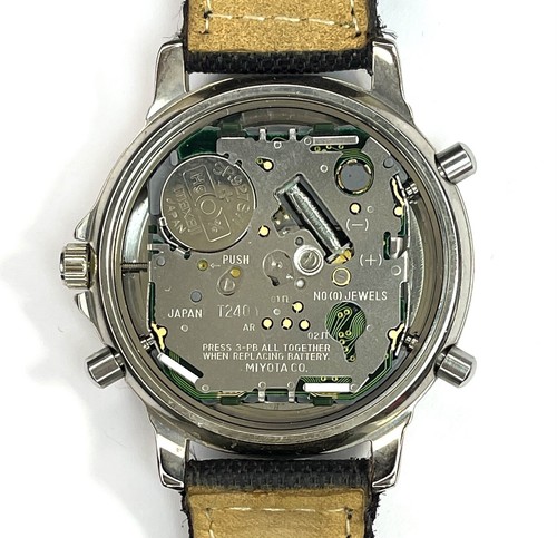 Watch Altex MAQUINA MIYOTA T240 Analog and Digital - Works Wide 38, MM - Picture 5 of 5