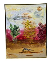 Contemporary Impressionism Colorful Abstract Arizona Desert Landscape Painting