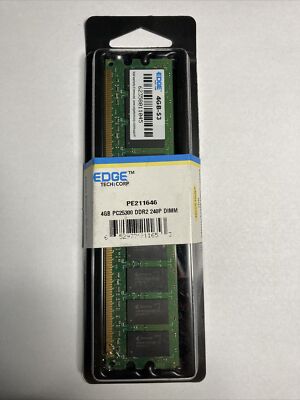 Edge Tech Corp PE211646 4GB PC2-5300 DDR2-667 240-Pin DIMM Memory Module