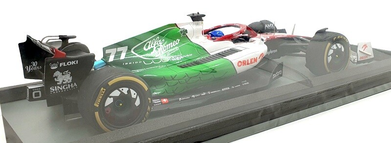 未開封Spark 1/18 (18S768) Alfa Romeo F1 #77 Spark 1/18 Scale 18S768 Alfa Romeo F1 Orlen C42 Azerbaijan