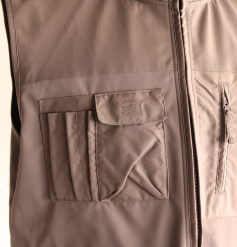 Duluth Trading Men's Hunting Fishing Vest Size XL Gray - Picture 3 of 7