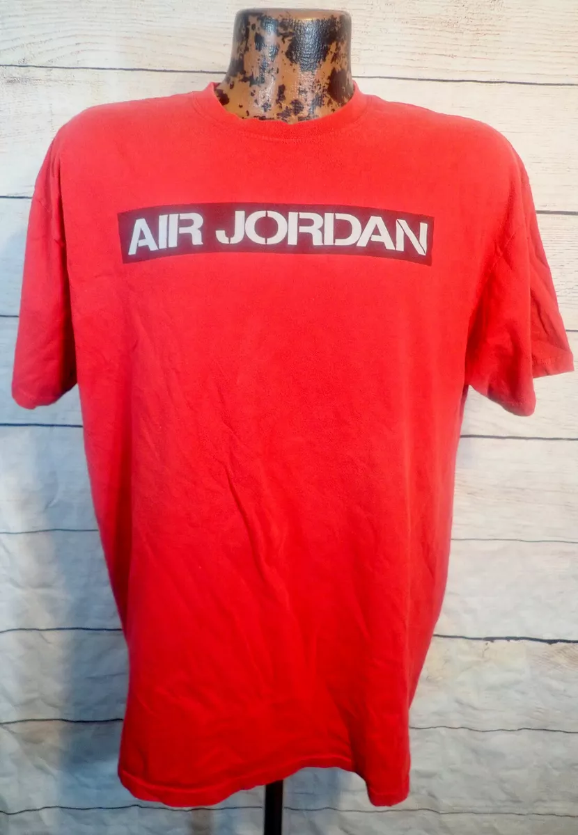 Nike Air Jordan Tee Men s Large Jumpman logo Retro T Shirt Michael