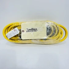 Coleman Cable Cord Runner Extension Cord 25FT In/Out 3 Lighted Outlets NEMA5-15R
