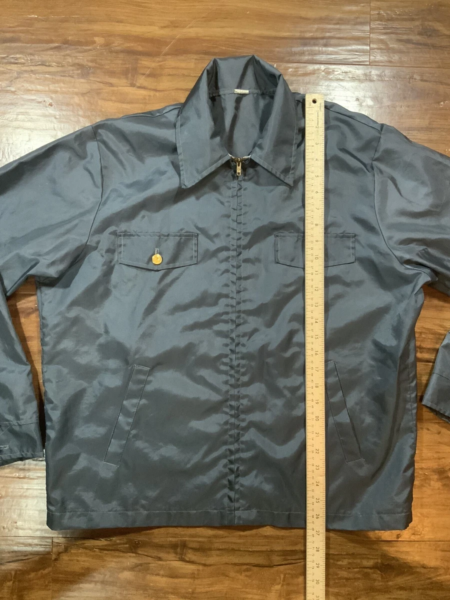 Vintage 70s US Mail Nylon Jacket USPS Carrier Size Large