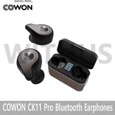 COWON CK11 Pro Premium Bluetooth Earphones True Wireless Earbuds Metal Edition